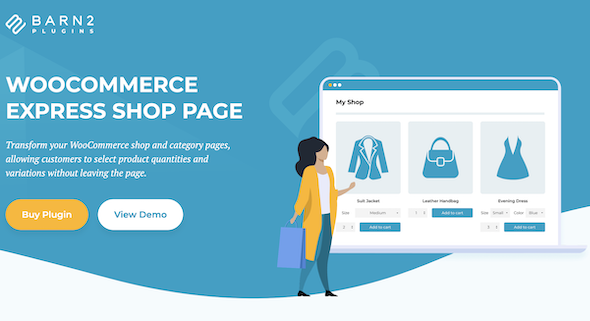 WooCommerce Express Shop Page - Barn2 Media
